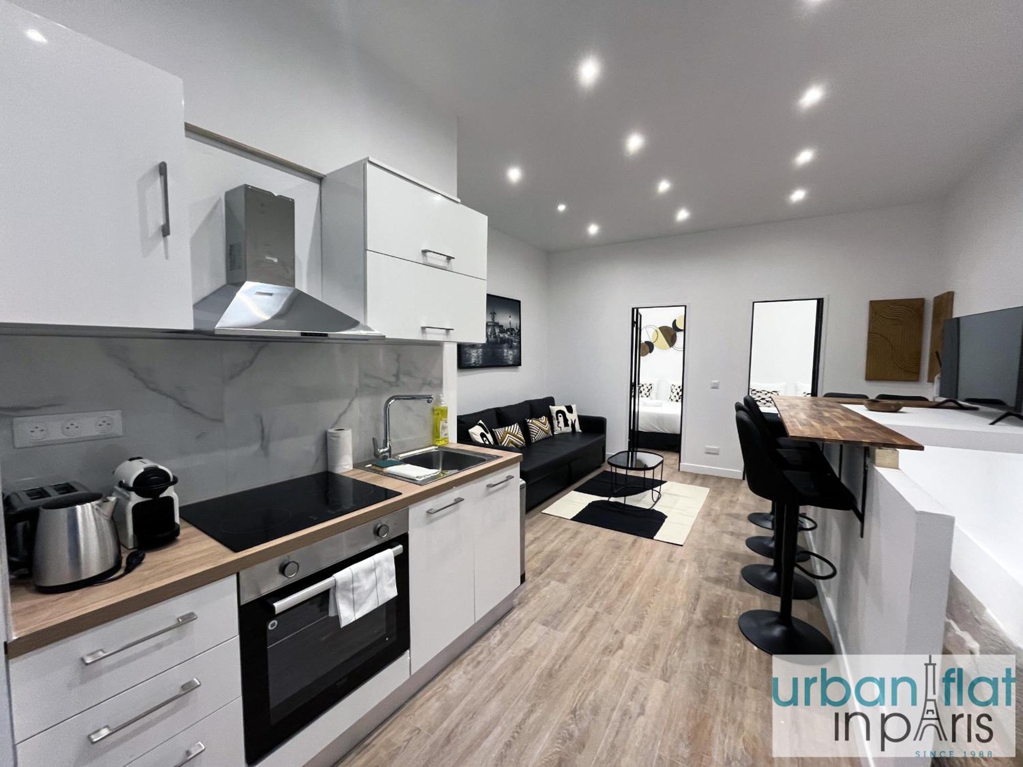Urban Flat 01 - Charming 2 Bedroom Flat In Montorgueil Париж Екстер'єр фото